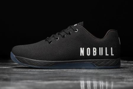 NOBULL Black Trainer Damskie - Sneakersy Czarne | PL-pLUQd2a